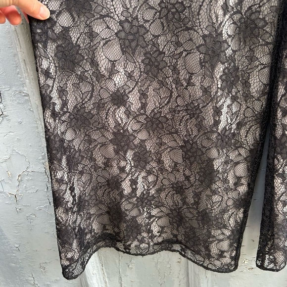 Alice & Olivia Black Lace wide leg trousers, size 0 - Picture 9 of 9